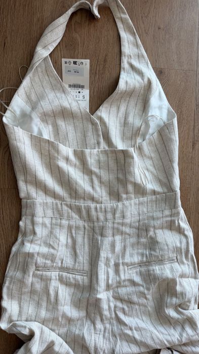 Комбінезон з жилет в складі лен zara