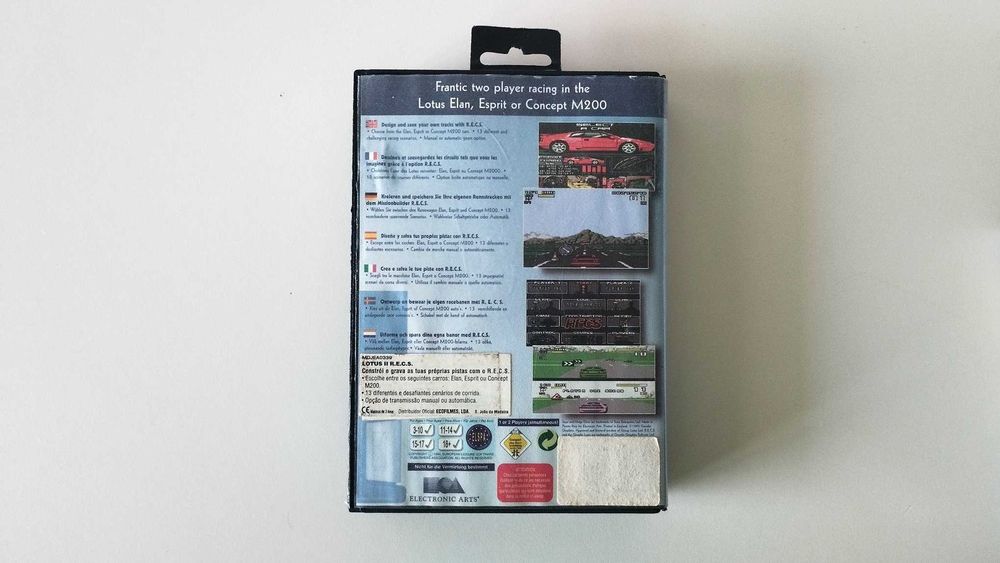 Sega Mega Drive - Lotus II Game (1993)64170840559106121