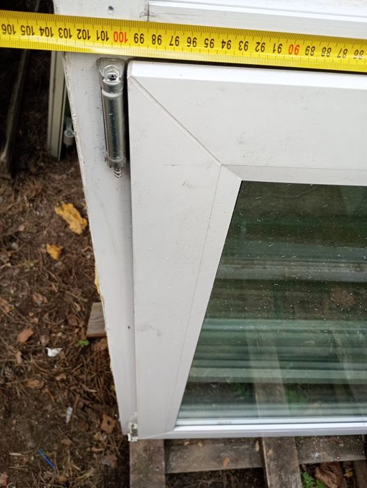 Okno 104 x 104 cm pcv polecam