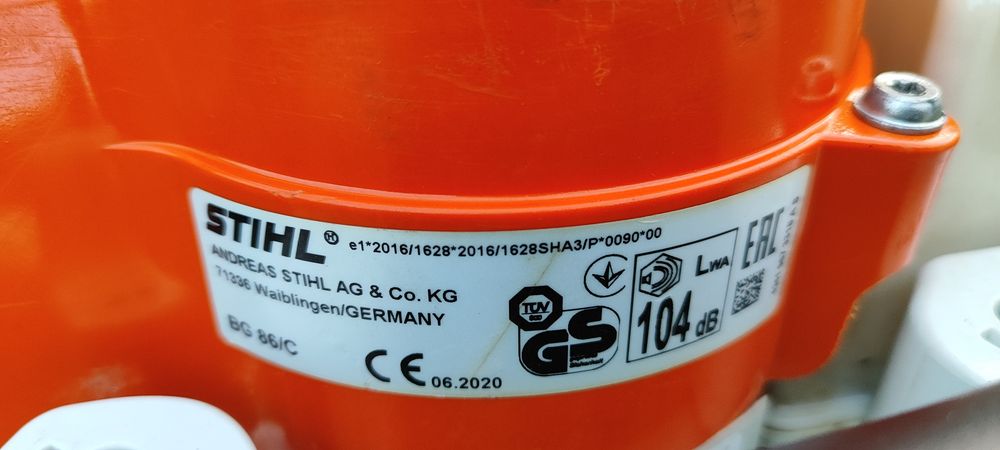 Sprzedam dmuchawę STIHL BG 86 C