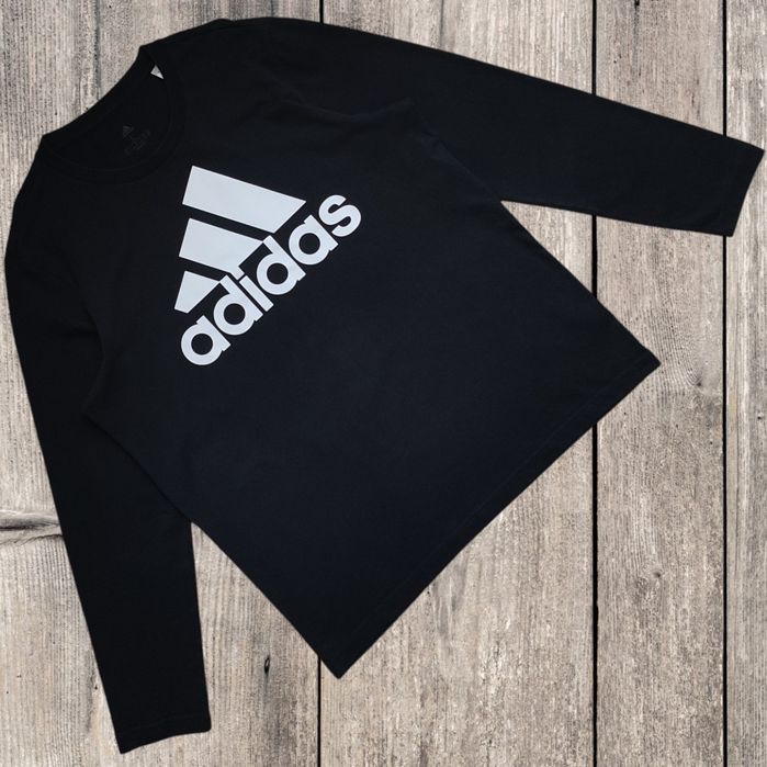 Лонгслів Adidas Prf Essentials big logo black (Розмір L)