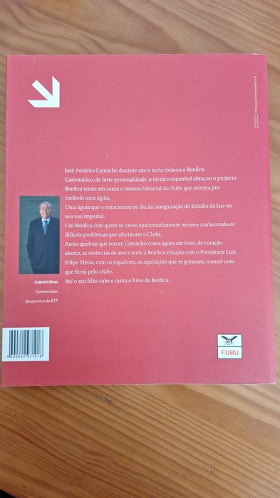 Livro Camacho - Um Ano e Meio à Benfica