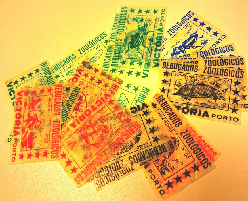 Grande lote de 173 un. de Cromos Vitória