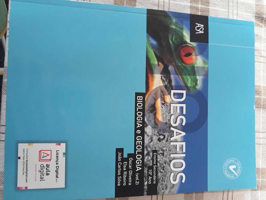 " Desafios " , vol.1 e 2, para biologia 10° ano