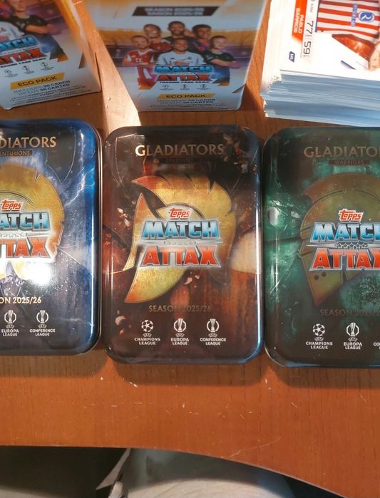 Lote cartas Topps 25/26 match attax