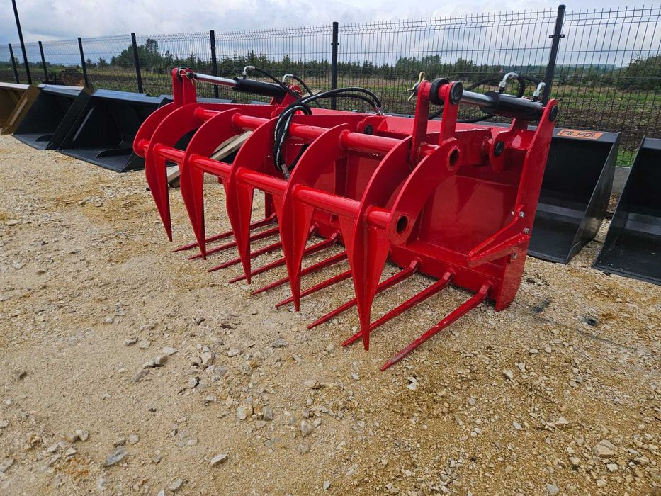 Krokodyl do obornika do ładowarki teleskopowej Merlo Manitou JCB Kramer/ Łyżko-krokodyl/ łycha do traktora- Dowóz