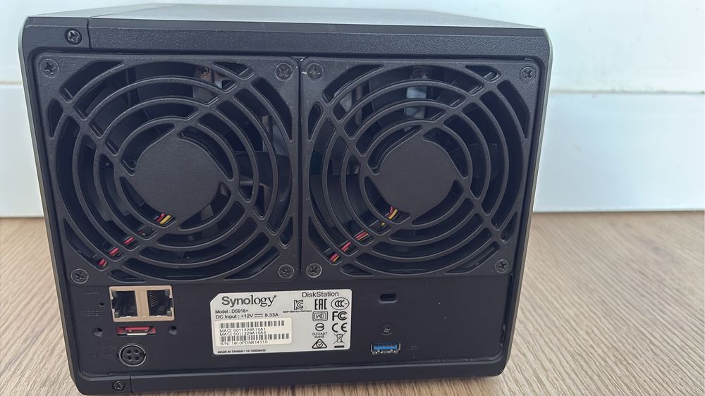 NAS Synology DS 918+ com 16GB de RAM