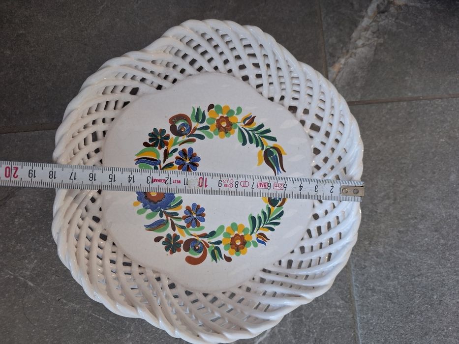 Ozdobny talerz miseczka ceramika