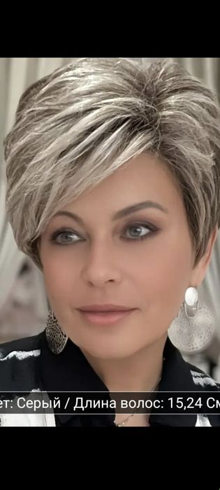 Женский натуральный парик