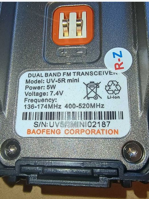 radio telefon Baofeng UV-5R Mini GT-5R Mini przenośny