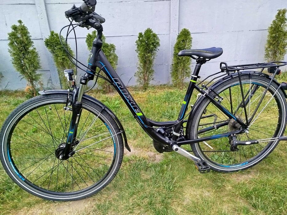 Rower Miejski Trekkingowy RIXE LYON Koła 28 cali Rama Alu 45 cm 17,5 cali