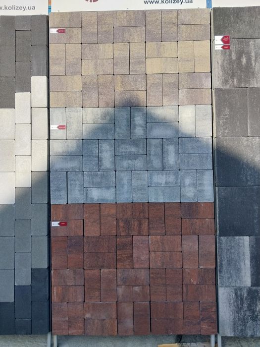 Бруківка, плити  перекриття,кільця