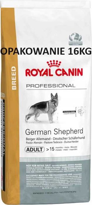 ROYAL CANIN German Shepherd Adult 16 kg + GRATIS