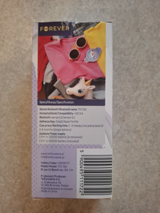 Lokalizator bluetooth smart Finder etui bransoletka apple