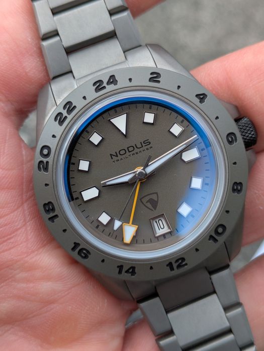 Zegarek Nodus Trial Trekker GMT Cerakote DLC Miyota