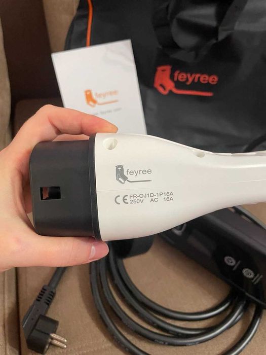 Зарядка для електромобіля feyree 3.5KW 16A Type 2 (5 метрів)