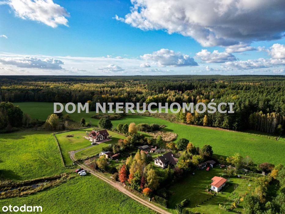 Dom stan surowa zamknięty 166m2, działka 2000m2