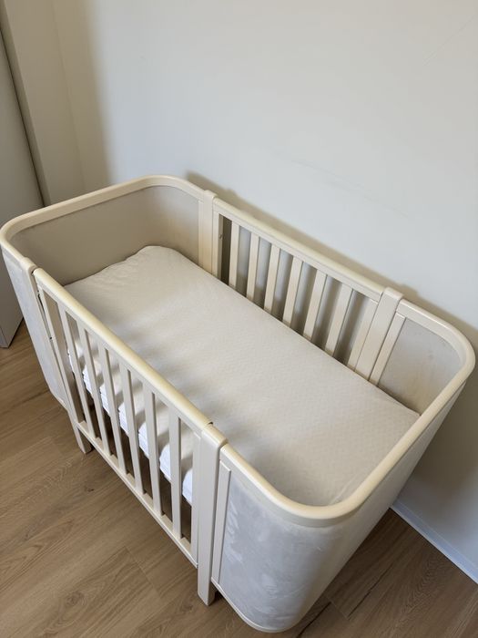 Нове! Ліжечко дитяче +матрац для немовлят + подарунки на 3тис грн!