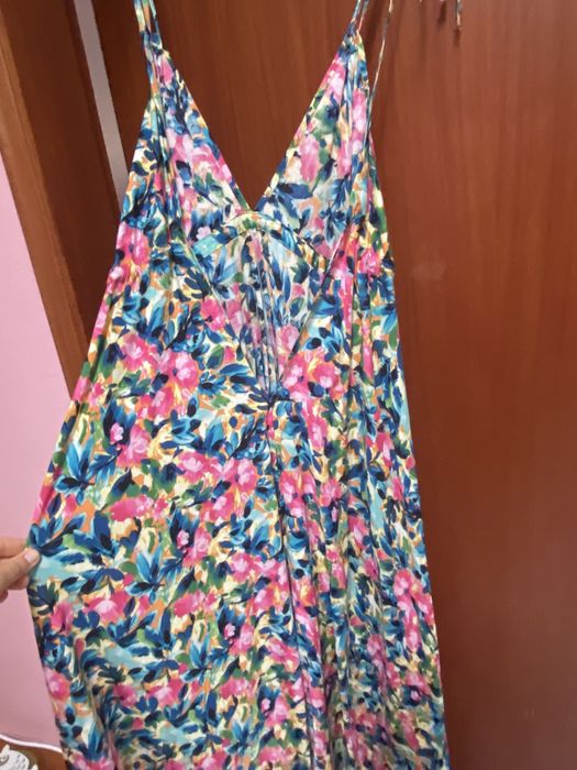 Vestido Maxi Verao Estampado • TU (novo)