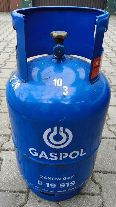 Butla gazowa 11kg z gazem legalizacja 12.2029