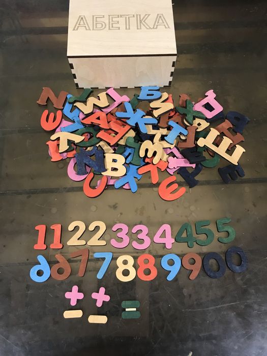 Алфавіт,  Абетка,  Літери та цифри.