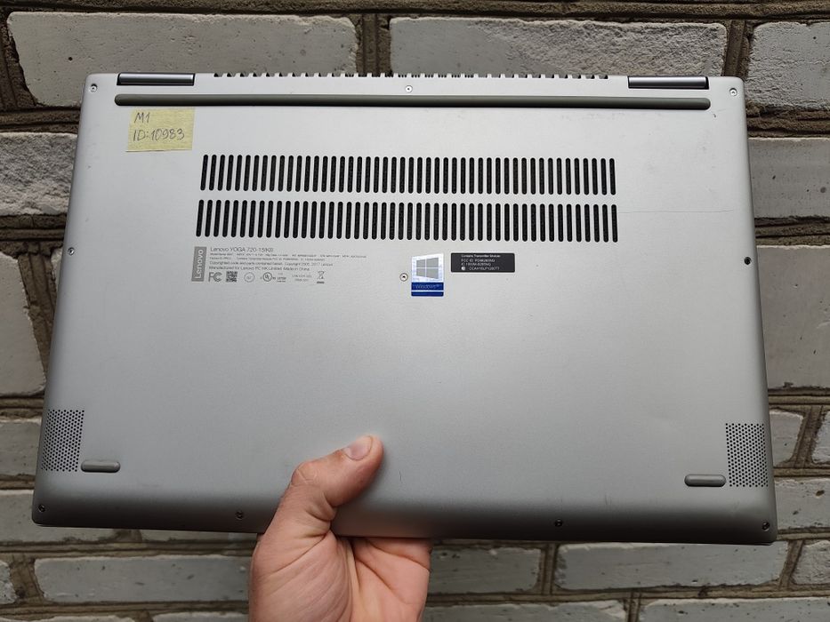 4К екран, ігровий ноутбук Lenovo (i7 7700HQ/16/256/GTX 1050)