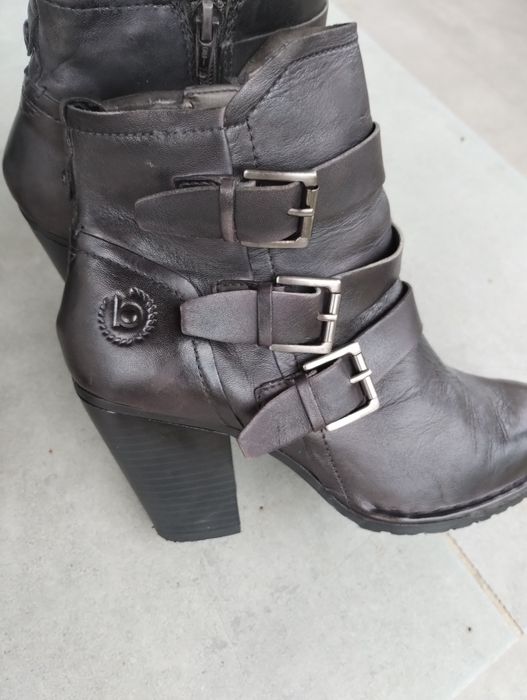 Botki Bugatti z naturalnej skóry 38