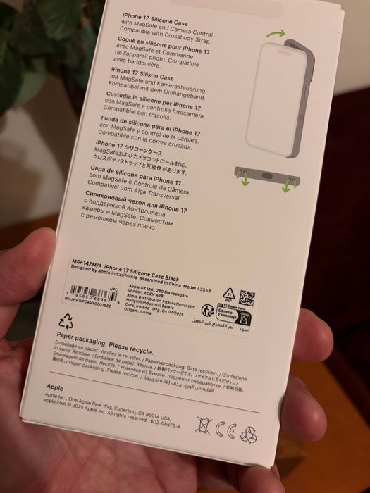 Capa original iPhone 17