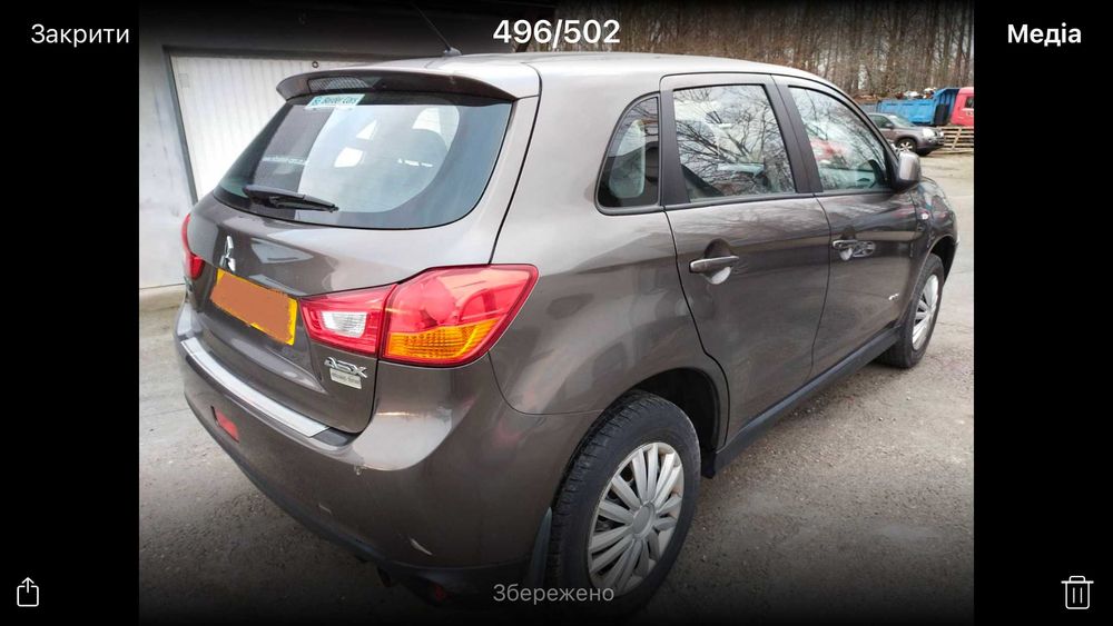 кузов,кузивные запчасти,детали кузова Mitsubishi ASX