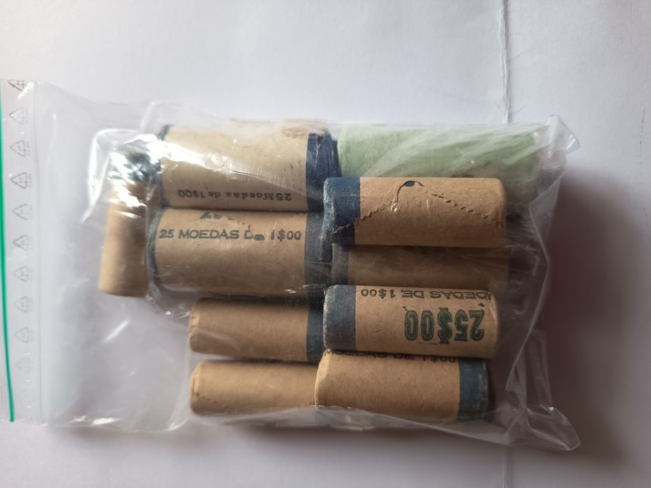 Rolos 2€ conmemorativas e escudos 1978 a 1982