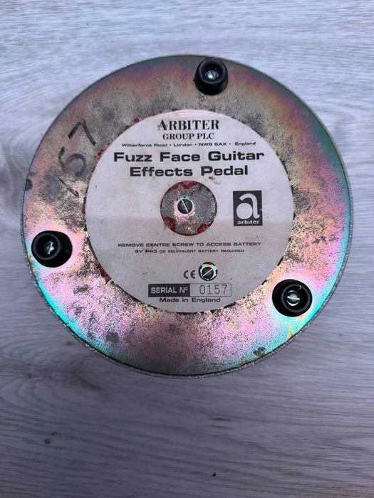 Vintage Arbiter England Fuzz Face (1999) - Germanium AC128 - Serial #0157
