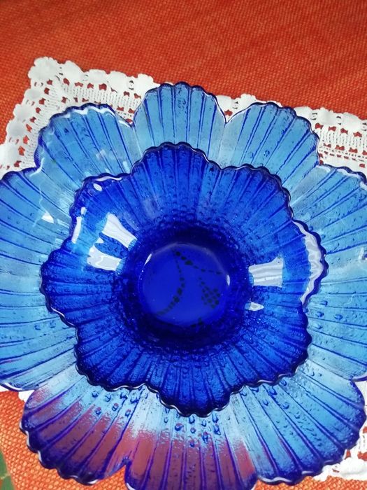 Ваза, вазочка стекло, фруктовница ссср