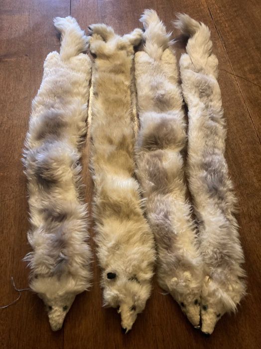 Estolas Peles Premium Real Vintage 1920 a 1970 – Raposa, Vison, Coiote