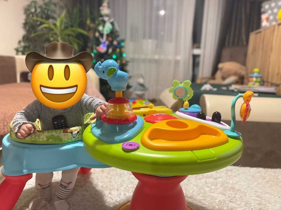 Bridgt stars stolik 3w1 Skoczek Krzeselko Chodzik