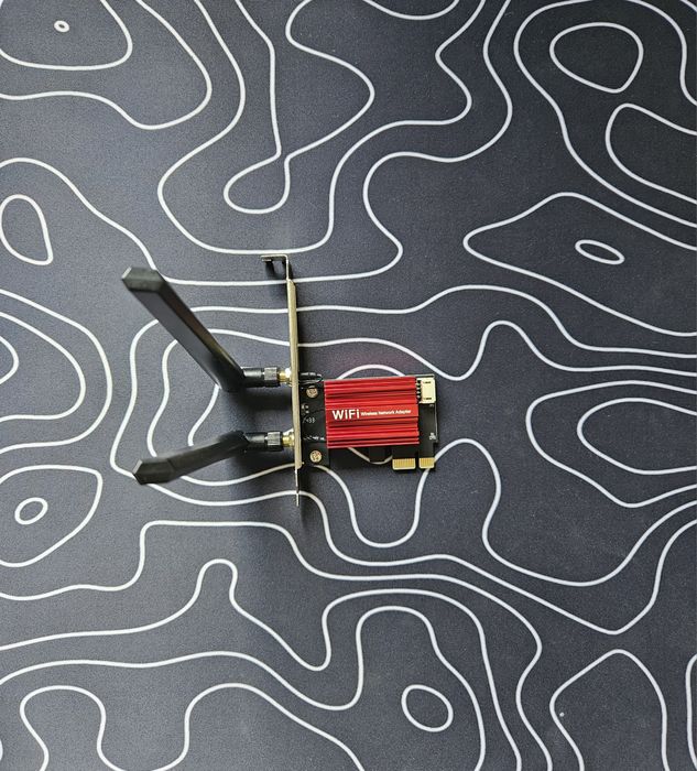 Karta Sieciowa WiFi 5  BlueTooth 4.0 PCIe Radiator Układu Nowe