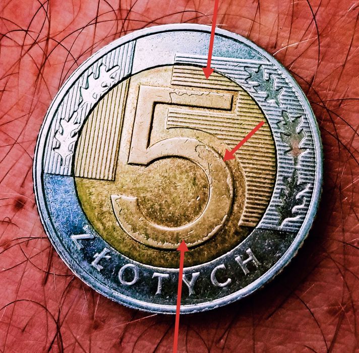 5 zł z destruktem menniczym 2022 r.