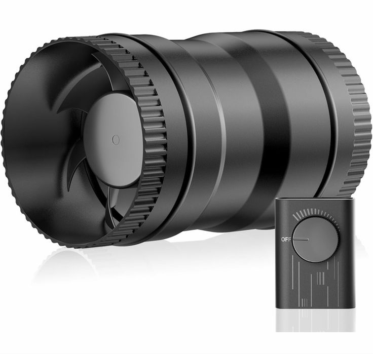 iCube 5W Laser + Ventoinha Extração 75mm + Tubo 3m