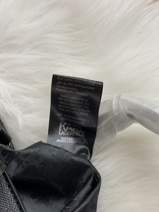 Сумка Karl Lagerfeld Карл Лагерфельд чорна