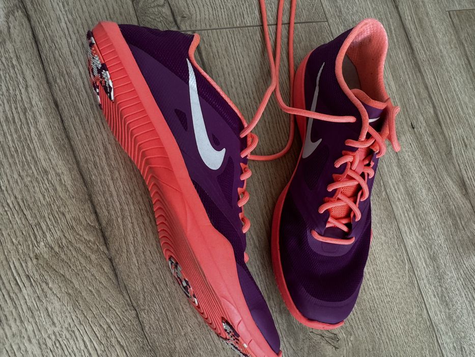 Buty Nike sportowe różowo fioletowe
