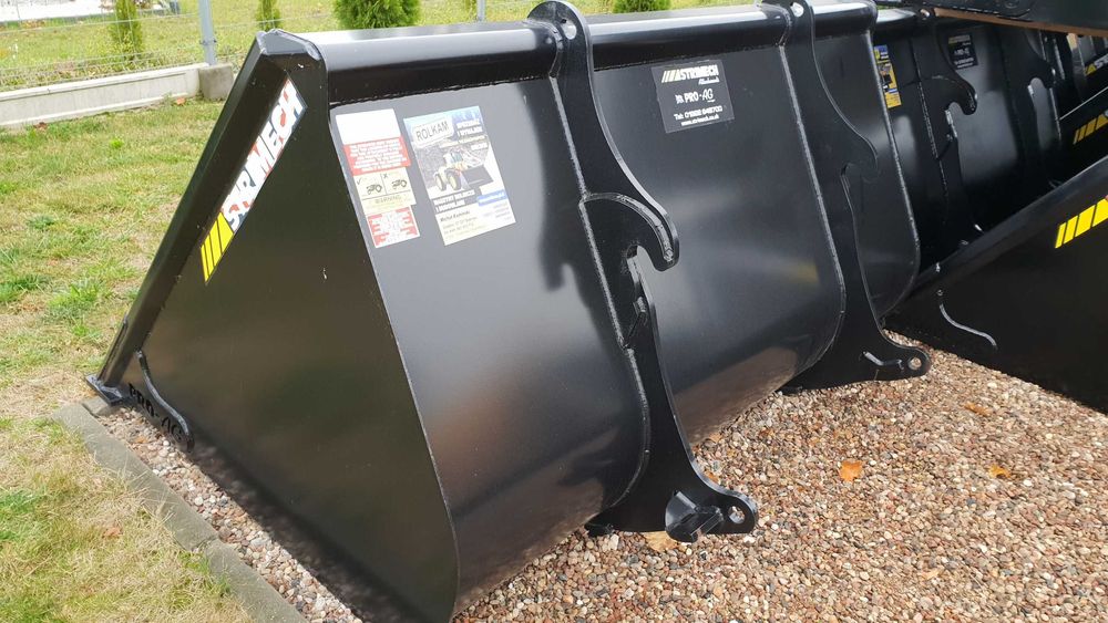 ŁYCHA 2,5m3 STRIMECH (oryginalna angielska) od ładowarki JCB