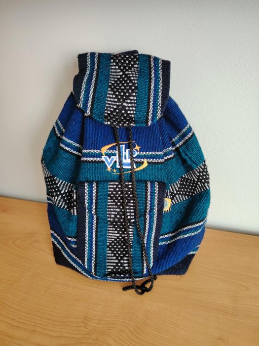 Plecak w meksykańskim stylu boho