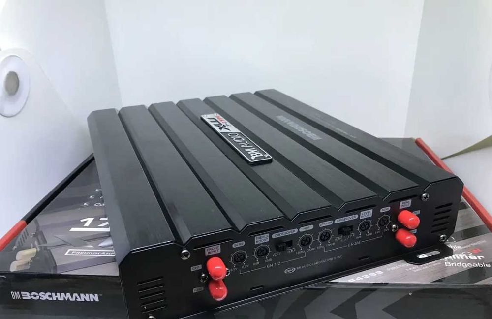 усилитесь звука 1700w 4х канальный усилок бошман германия