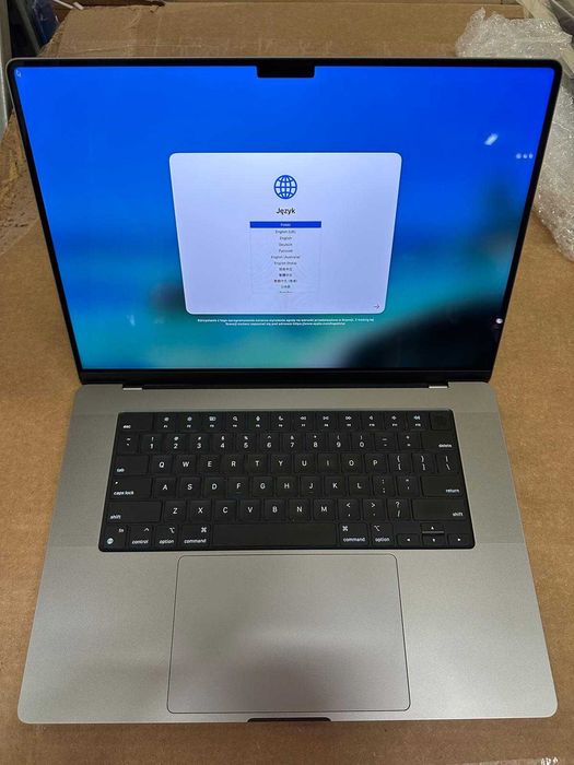 Laptop Apple MacBook Pro 16 M1 Max 24GPU 32/512GB 2021 Szary / KLASA B