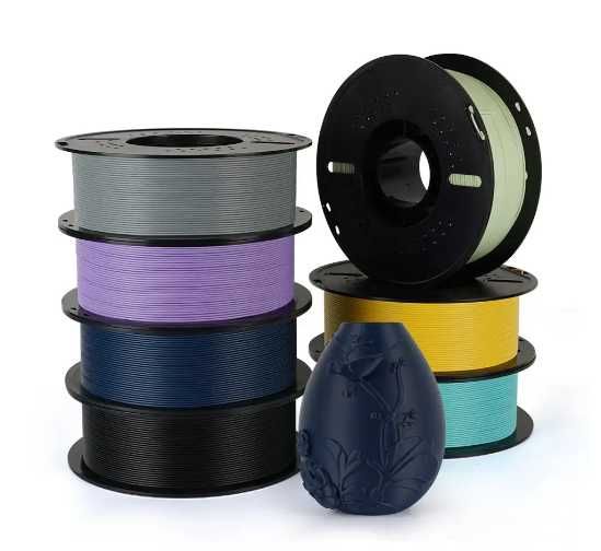 Філамент якісний (пластик для 3D принтера) Kingroon Matte PLA Різні кольори і види Гурт Опт