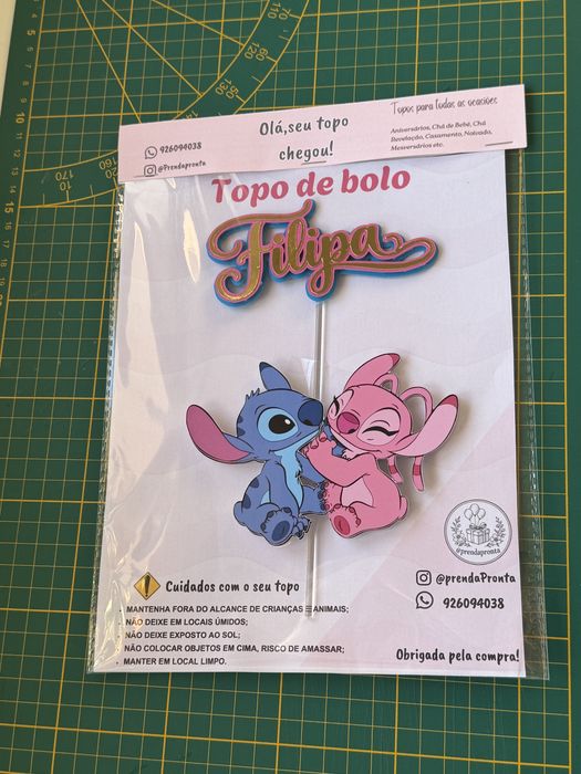 Topo de bolo stich