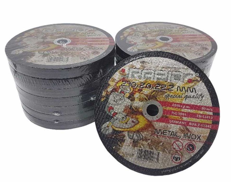 5x TARCZA DO CIECIA Metalu Stali 230x2,0x22,2mm Rapid