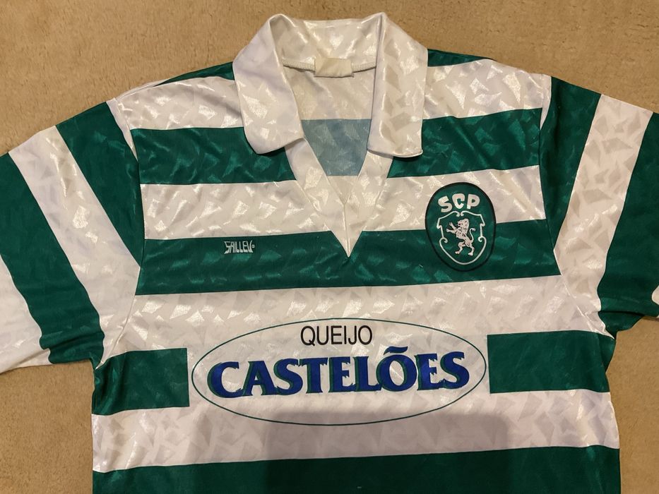 Antiga camisola do Sporting Clube de Portugal da marca Saillev Rara