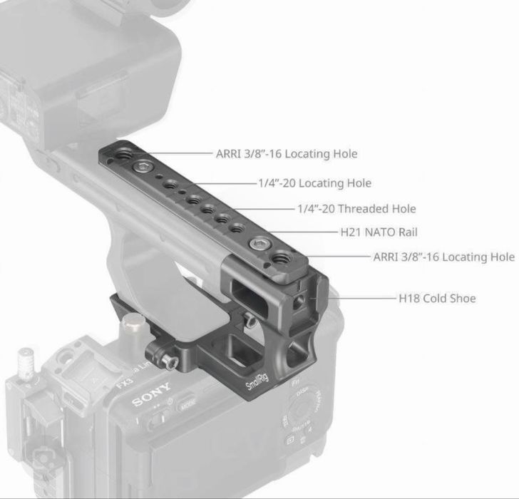 Sony XLR H1 Top Handle