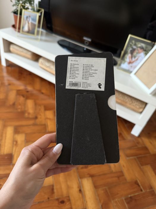 Moldura prateada com bilhantes iphone 11cmx20cm Tiger