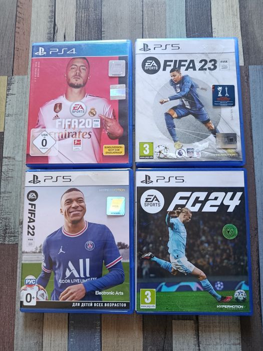 Диски з іграми до PS 4/5